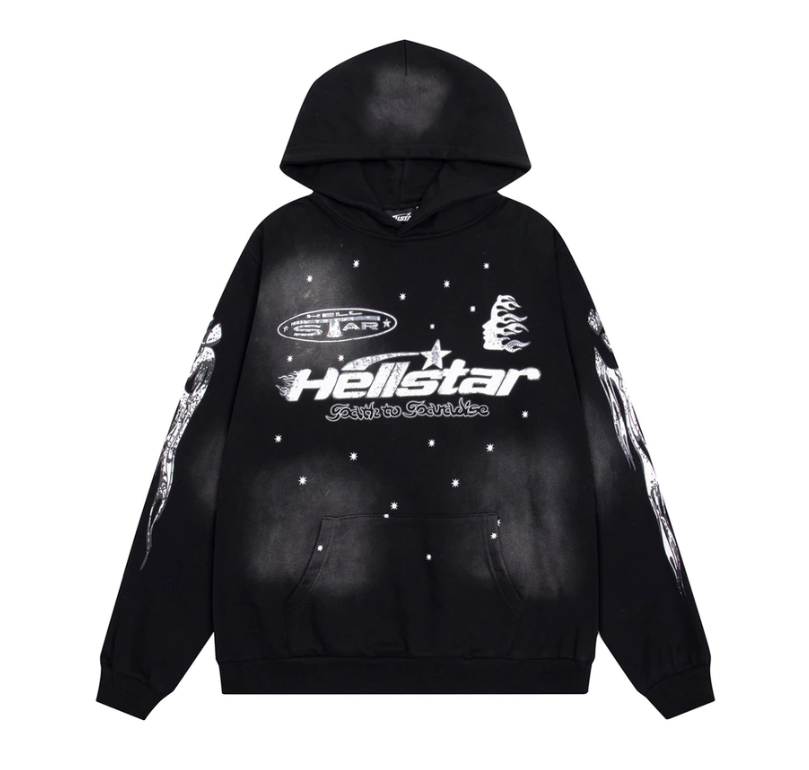 Hellstar Hoodie High Street Men's Loose Women's
