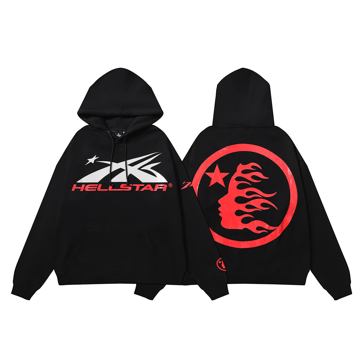 Hellstar Hoodie High Street Men's Loose Women's