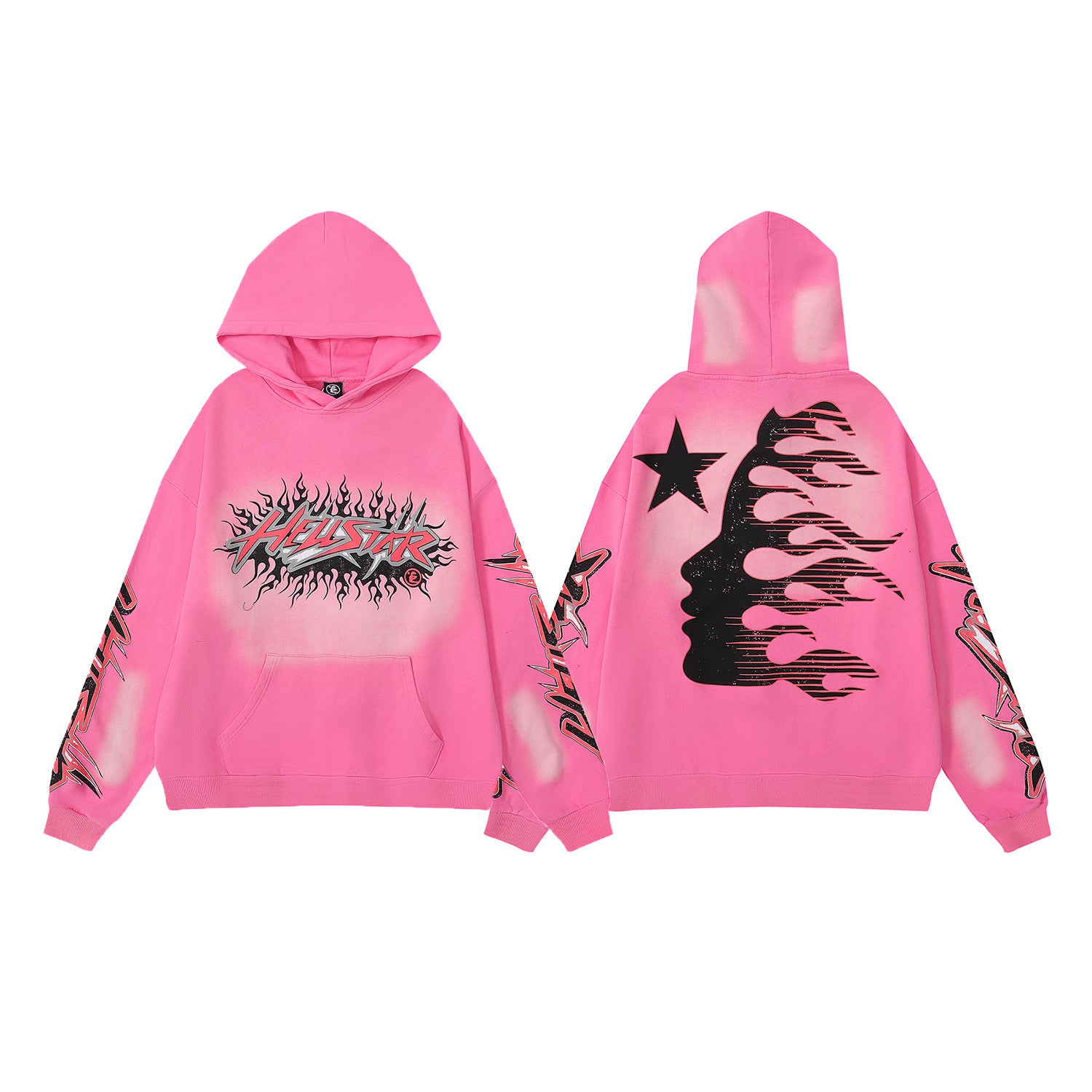 Hellstar Hoodie High Street Men's Loose Women's