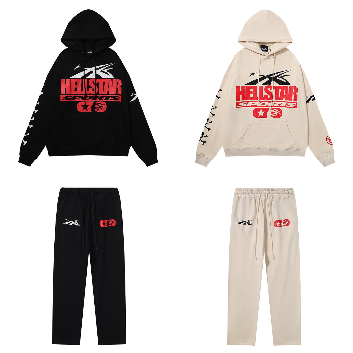 Hellstar Hoodie High Street Men's Loose Women's