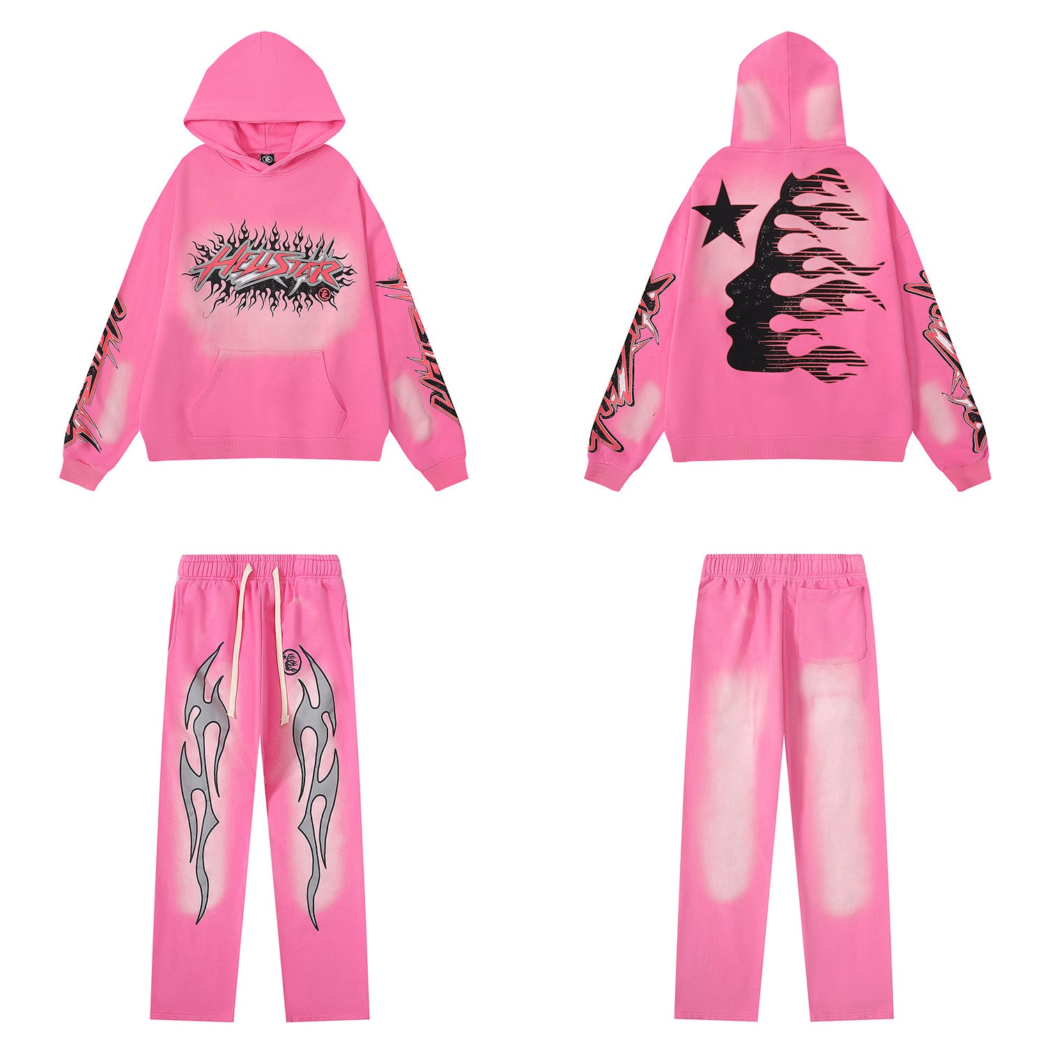 Hellstar Hoodie High Street Men's Loose Women's