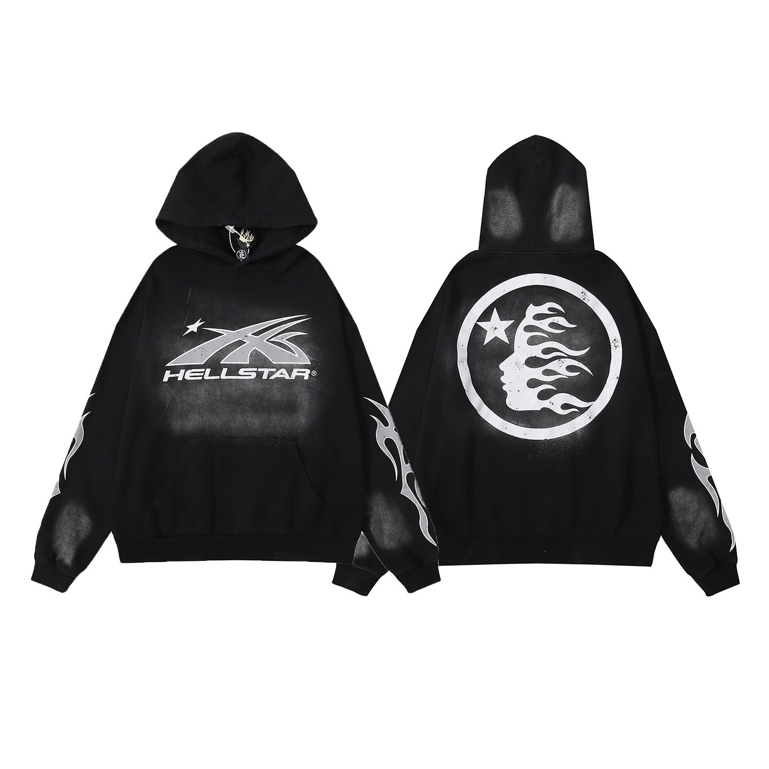 Hellstar Hoodie High Street Men's Loose Women's